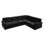 Canapé d'angle moderne, canapé-lit gigogne en chenille de 3 m (118 pouces) pour toute la famille-394004162
