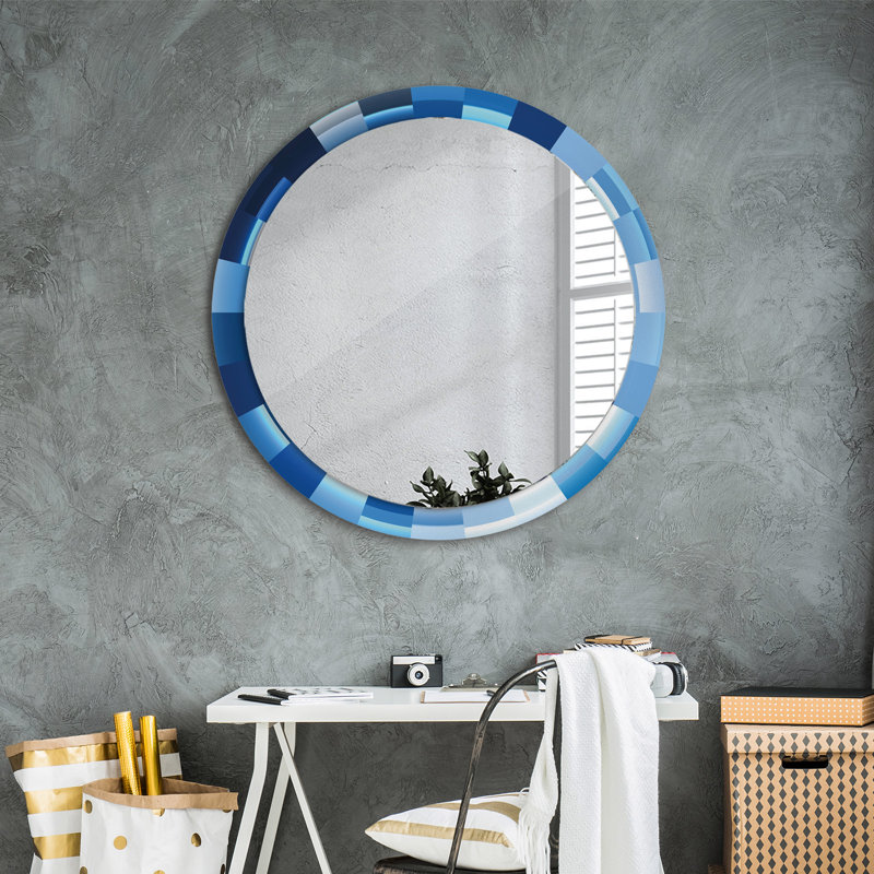 Huldar Glass Flat Wall Mirror