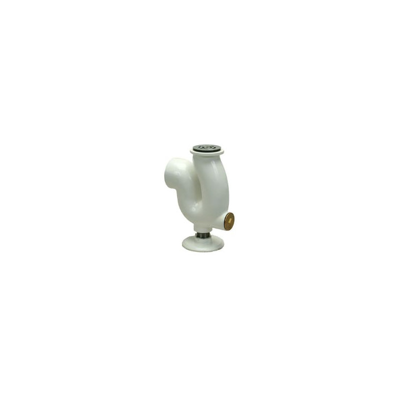 Siphon en fonte 3 "standard pour évier de service