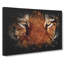 Tiger Vol.6 Paint Splash - Wrapped Canvas-61883276