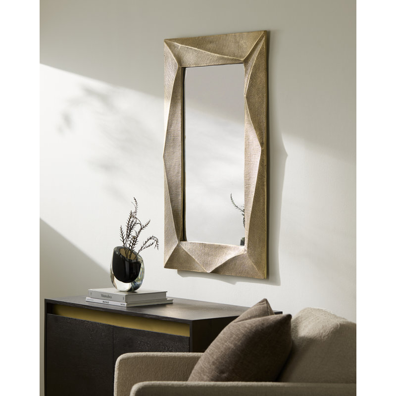Miroir d'appoint, Doré