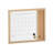 Thomas Martha Stewart Magnetic Dry Erase Monthly Calendar and Cork Board Combo with Included Marker, Magnets-89798292
