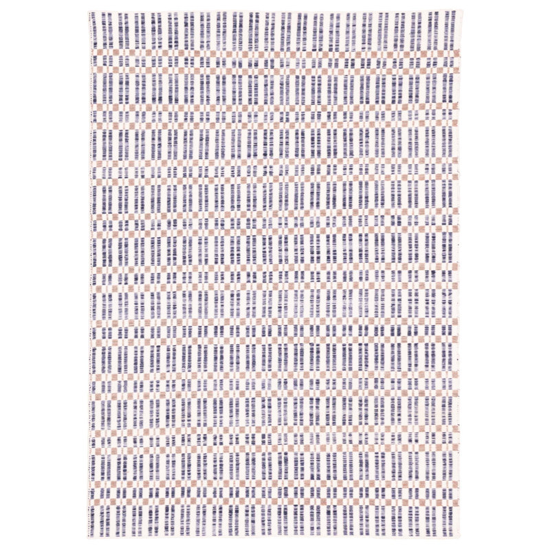 Kilim bleu marine Nevada 5 pi 3 po x 7 pi 6 po