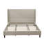 High Headboard Upholstered Bed, Queen Size Bed Frame, 12-Slat Support, Easy To Assemble, Chenille Cloth, No Box Spring Needed-1969725318-1969725315