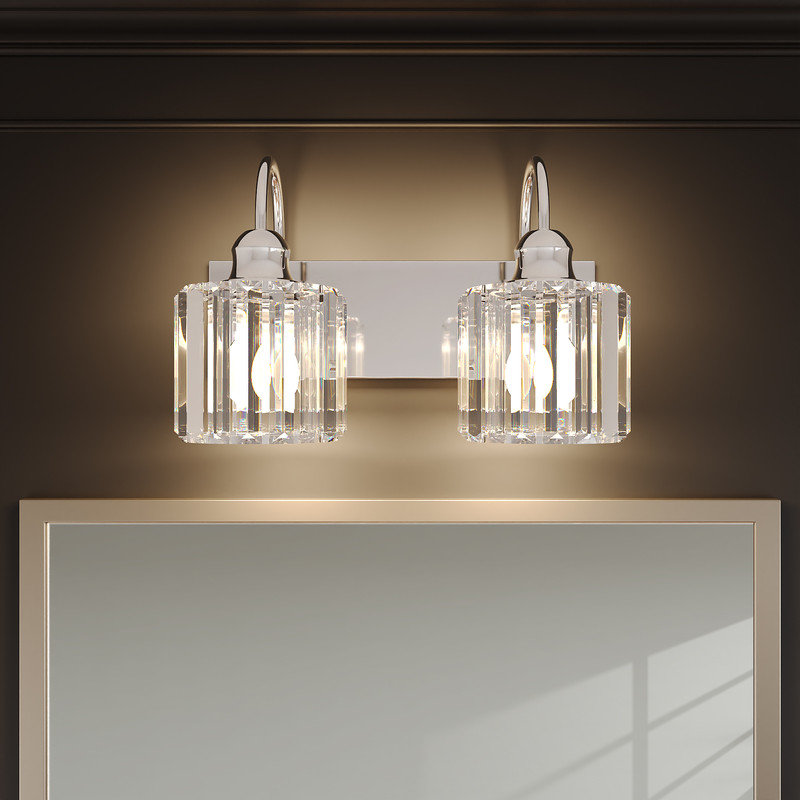 Xinnyang Light Dimmable Metal Bathroom Vanity Light, 2