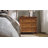  Allisa 28"W 3-Drawer Solid Wood End Table with Built-in Charging Station and Simple Assembly-2008351985