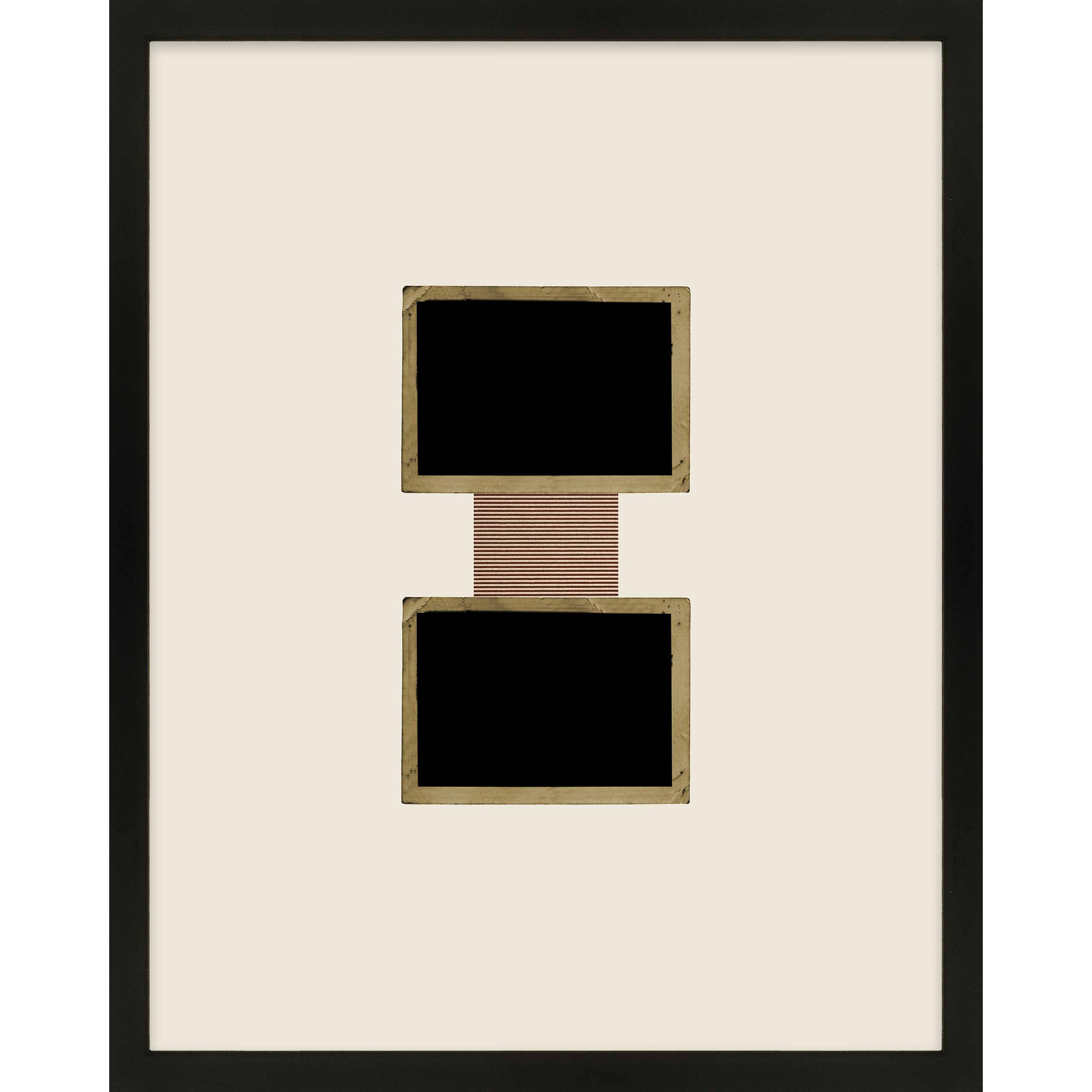 Column 1 by Eleni Psyllaki For Paradissi Digital Art, Black Framed, 30" H x 24" W  x 1.25" D