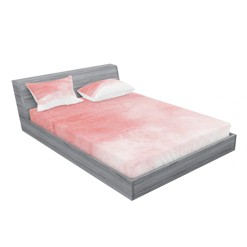 Microfiber Ombre Sheet Set, Full Sheet Set + Fitted Sheet + 2 Pillowcases