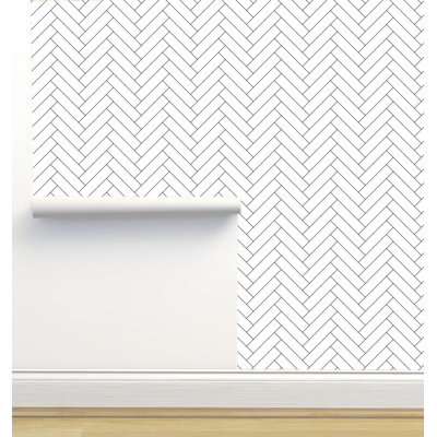 Rouleau de papier peint auto-adhésif texture L 2,16 pi x l 5 po Erin Kendal Designs