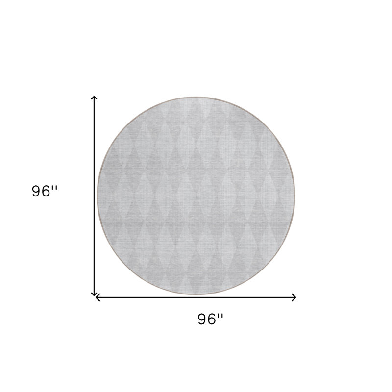 Tapis rond 8 po