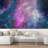 Planet In Outer Space Galaxy Peel & Stick Border-93867816