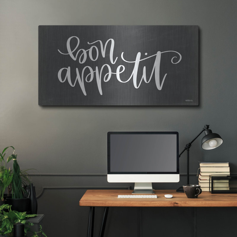 «Bon Appetit» par Imparfect Dust, H 24 po x l 48 po
