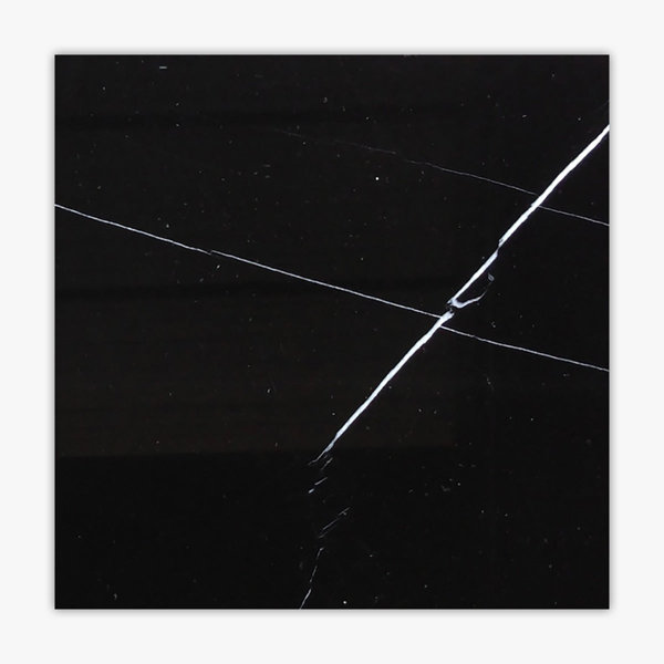 Nero Marquina 18" x 18" Marble Stone Look Wall & Floor Tile