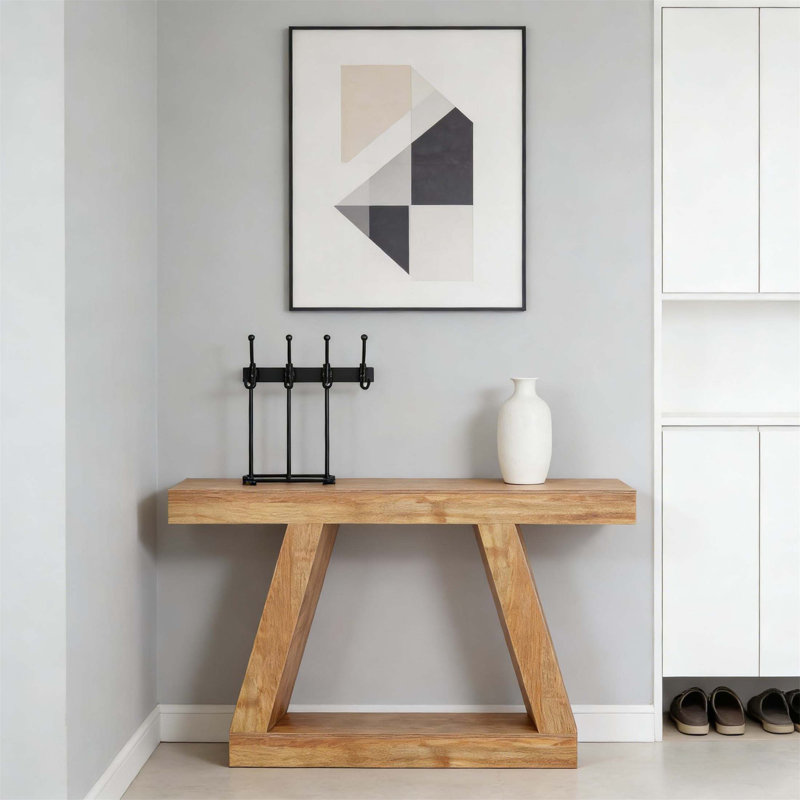 Stable Console Table, Natural