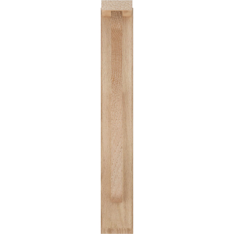 Support en bois Reece, Chêne rouge, H 17,25 po x l 2,5 po x P 17,75 po