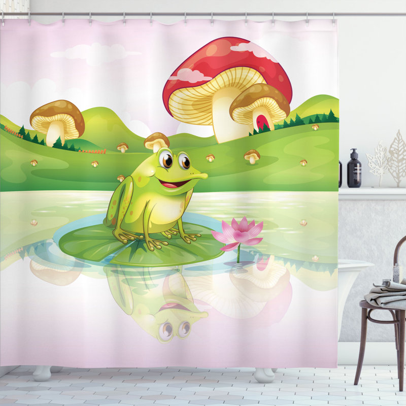 Ensemble de rideau de douche avec crochets et crochets, H 70 po x l 69 po