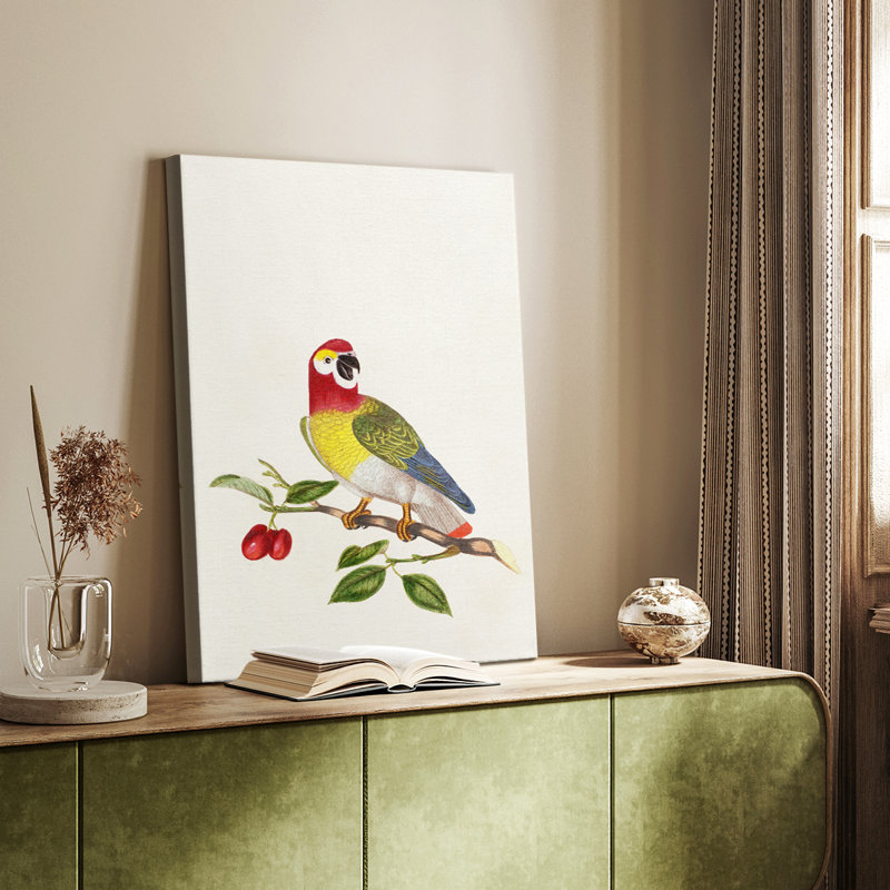Oiseau dans Habitat VI - galerie Cavas sur mesure, H 60 po x l 40 po