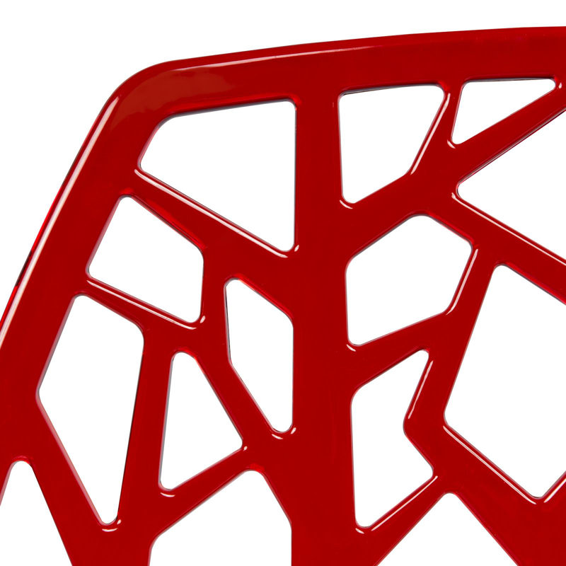 Chaise d'appoint - ensemble de 2, Rouge