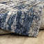 Tapis abstrait gris / bleu sarcelle Sven-318085047