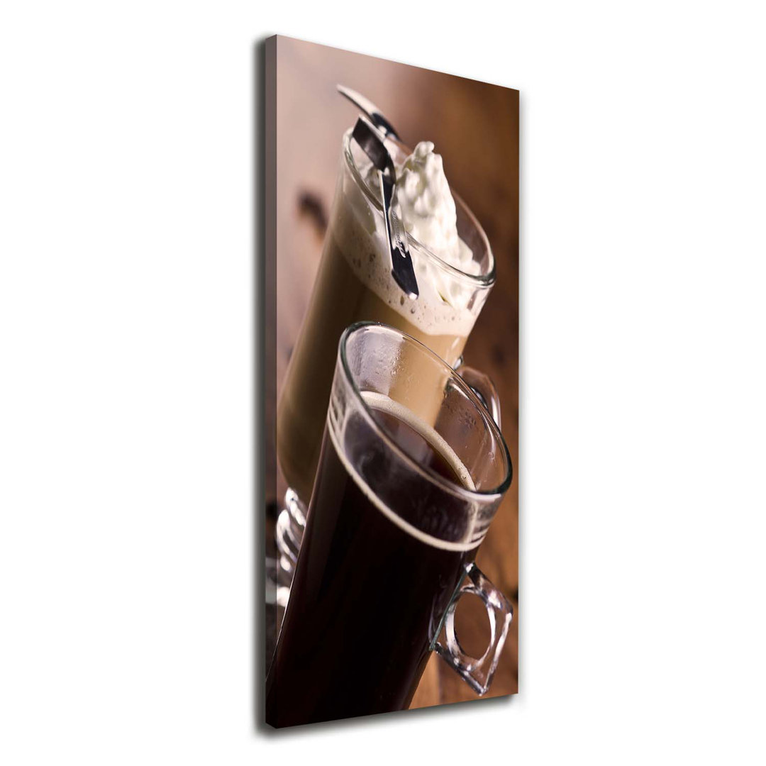 Frappe Coffee - Kunstdrucke auf Leinwand - Wrapped Canvas