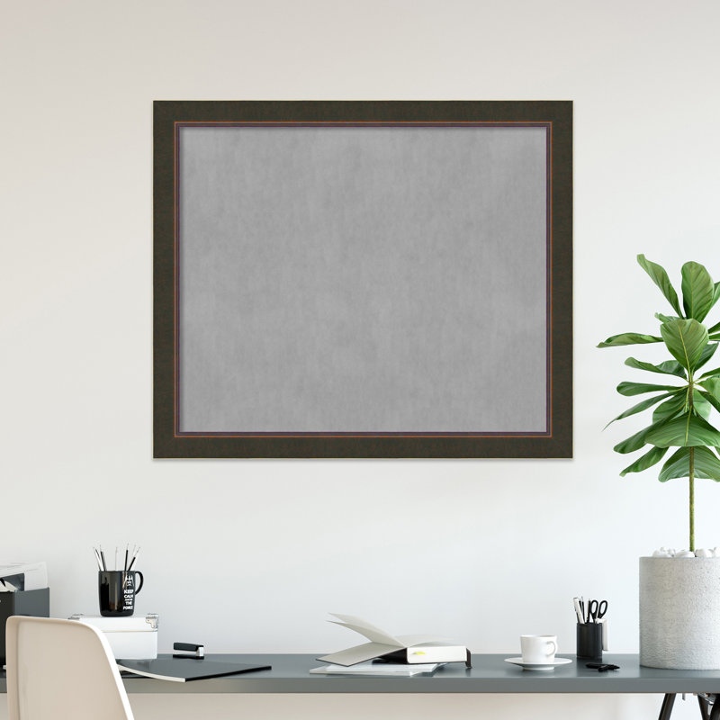 Tableau magnétique magnétique en métal, H 46 po x l 54 po