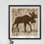 Moose Crossing - reproduction de cadre photo-1033665830