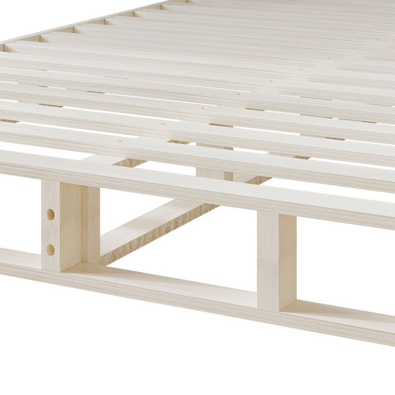 Sommier en bois 4,93 po Nickalls, Grand lit