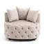 Chaise de salon: Fauteuil kaki moderne en velours-646754762-646754759