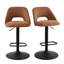 Tabouret de bar pivotant à 360 ° Bridgette-1937680574