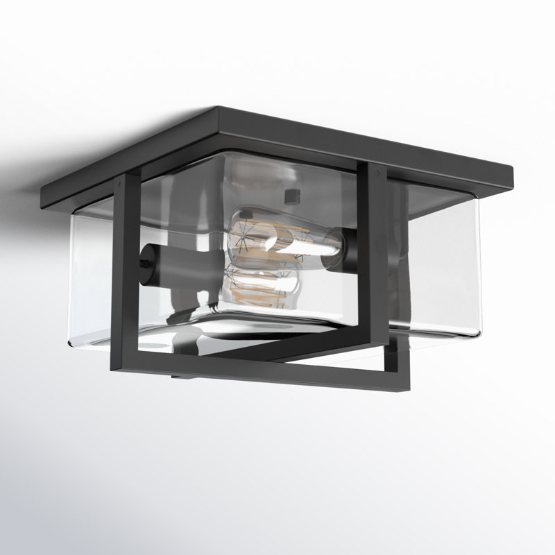 Mitte Glass Flush Mount