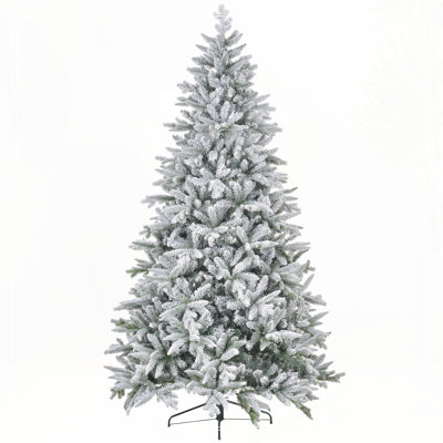 Arbre de Noël artificiel enneigé 8 pi