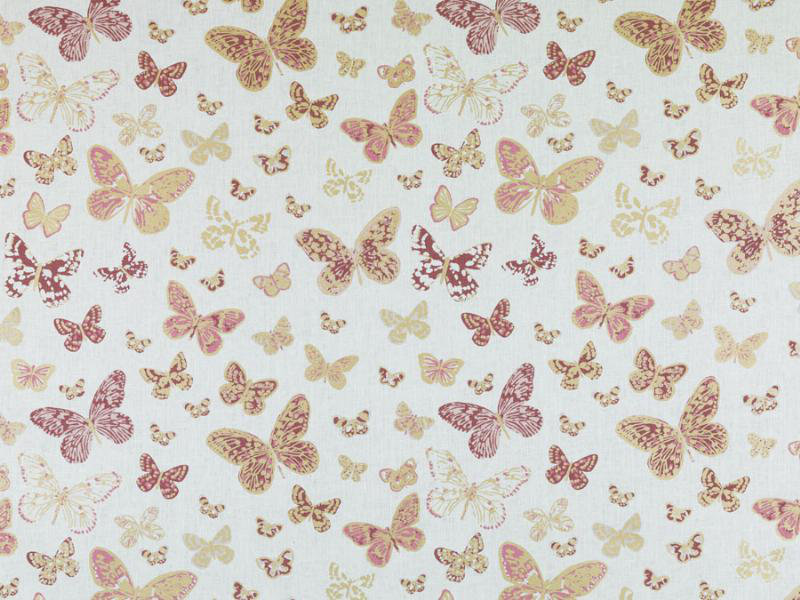 Tissu Whimsy Garden Aquila, Rose