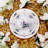 Ramsha 45-Piece Porcelain Dinnerware Set – Service for 8, White with Embossed Detail