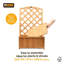 Wood Planter Box with Trellis