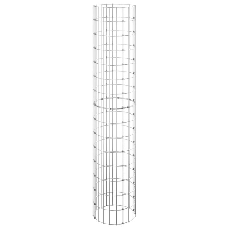Grand pot de jardin Gabion, H 11,8 po x l 11,8 po x P 59,1 po