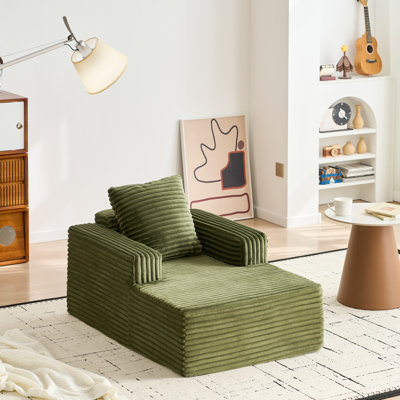 Chaise longue Comfy Corduroy Cloud