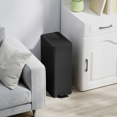 5.3gal Garbage Bin, Kitchen Trash Can with Soft-close Lid
