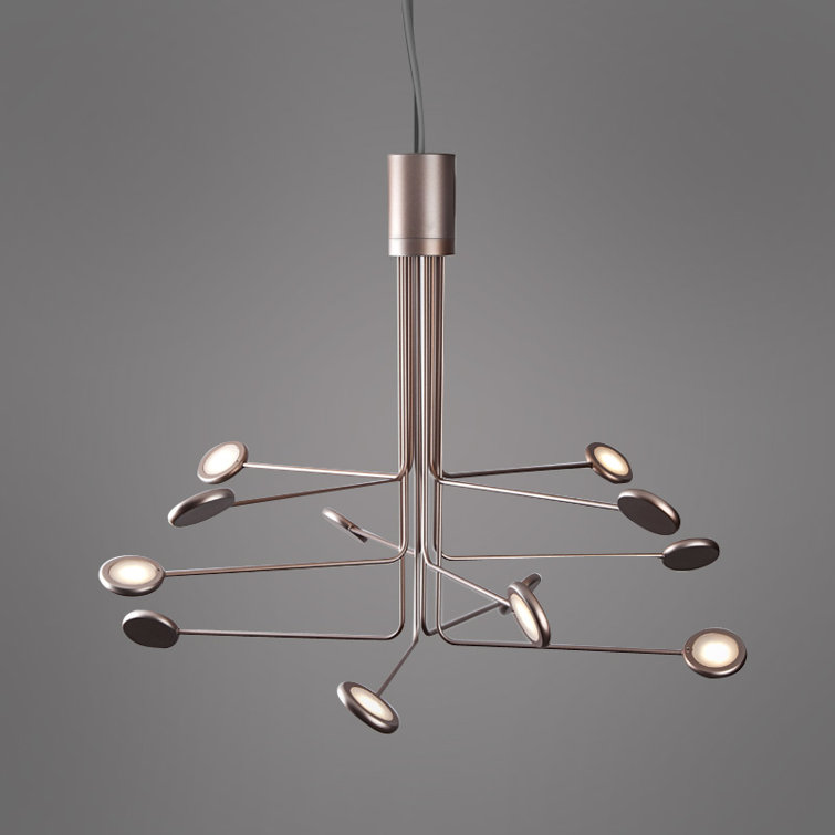 Arbor 12 - Light Sputnik Modern Linear LED Chandelier