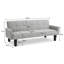 Kayla-Faith 3 Seater Polyester Sofa Bed-1128184330