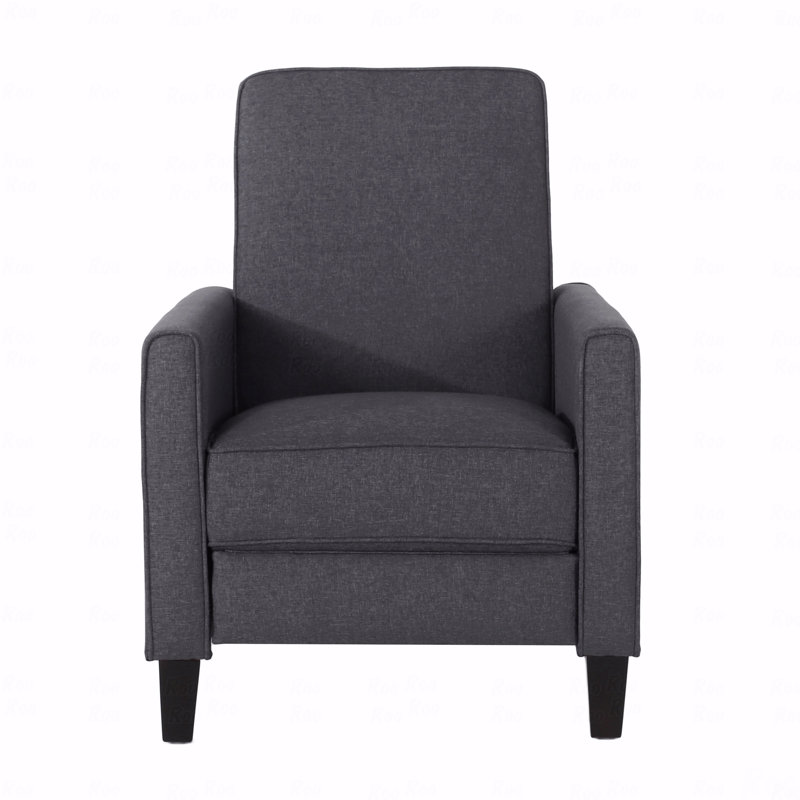 Fabric Upholstered With Push Back With Recliner Function Chair