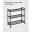 80cm W Shelving Unit with Wheels