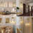 4-Light Dimmable Glass Wall Sconce-1822743418