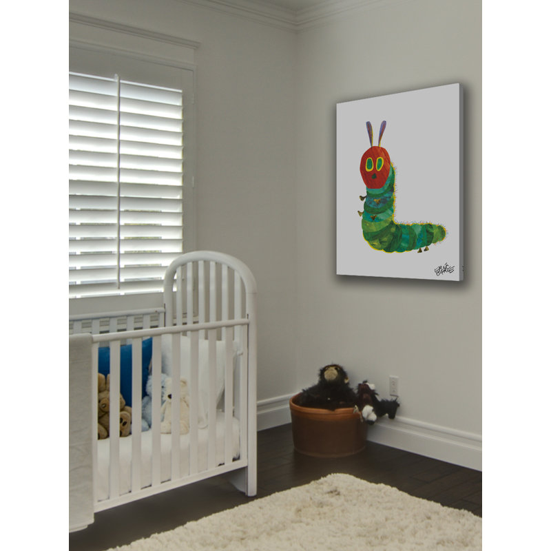 Friendly Caterpillar - Painting on Canvas, 76cm H x 51cm W