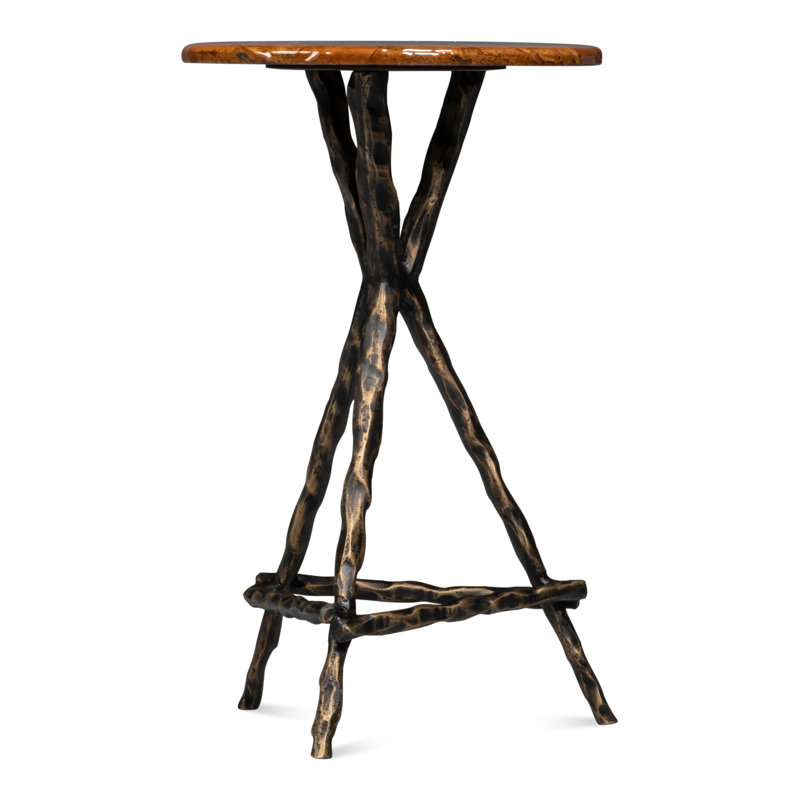 Table à fleurs, Étain antique