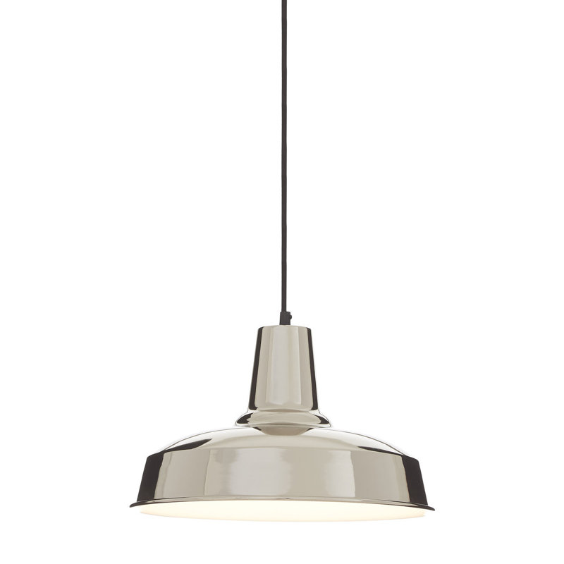 Carraway 1 - Light Silver Single Pendant