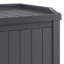 Boîte de rangement en résine résistante à l'eau 22 gallons Suncast