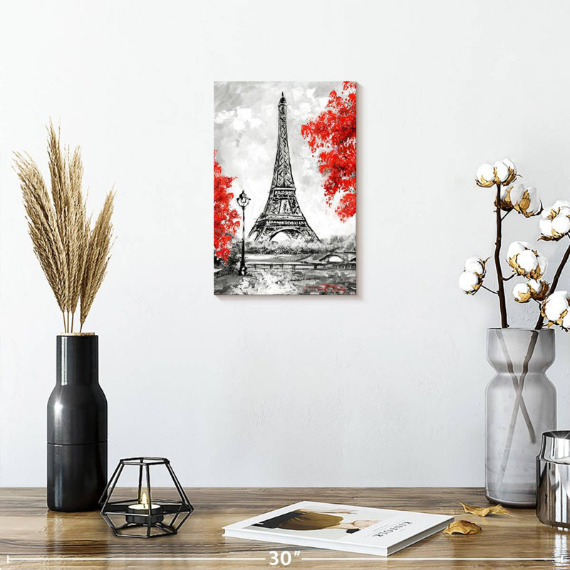 Aime Tour Eiffel Paris, H 12 po x l 8 po