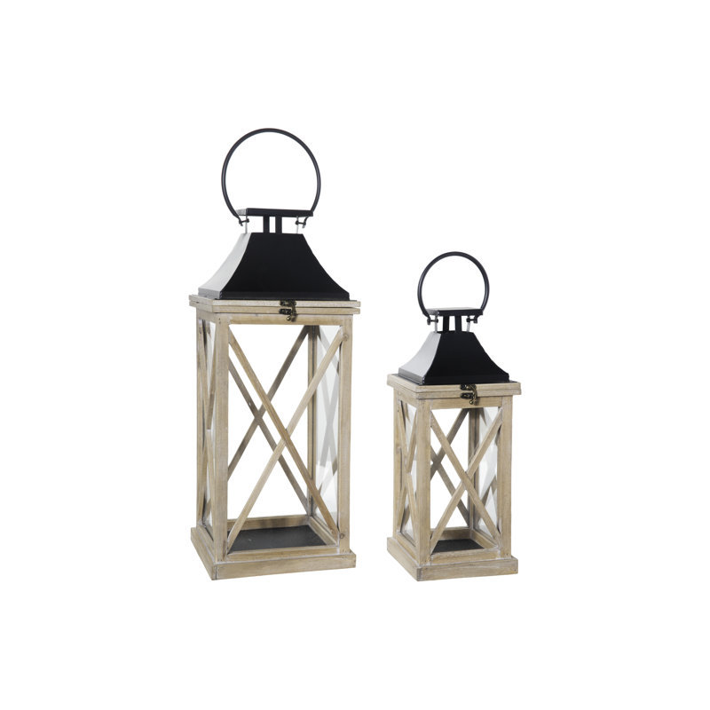 24.25'' H Metal Floor Lantern