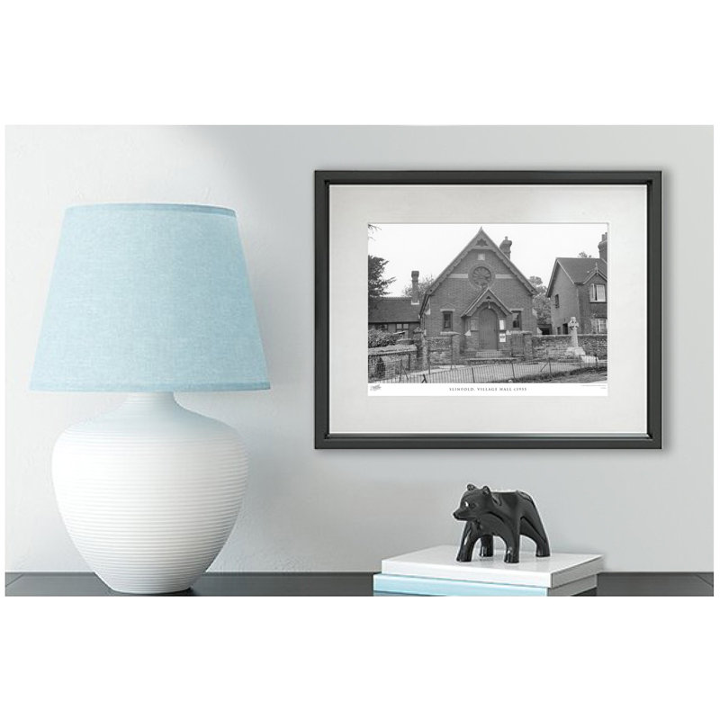 Slinfold, Village Hall C1955 by Francis Frith - Single Picture Frame Print, 60cm H x 80cm W x 2.3cm D
