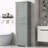 Tall Freestanding Storage Cabinet with Drawer and Adjustable Shelf-99838694